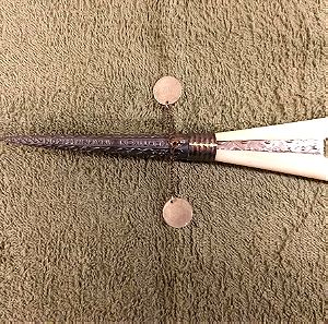 Κρητικό παραδοσιακό διακοσμητικό επάργυρο μαχαίρι