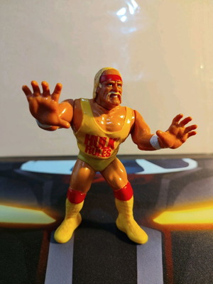 Фигура Hulk Hogan WWF като нова пластмаса Hasbro 1990