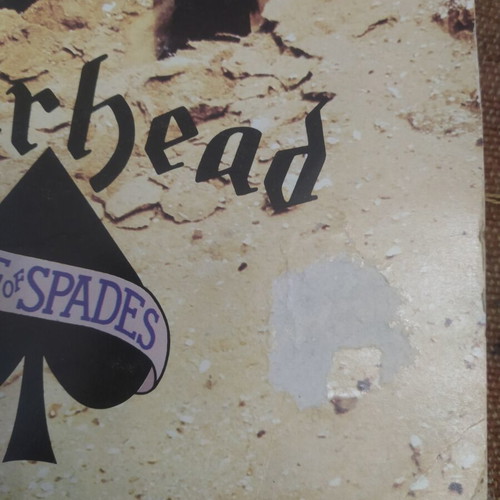 Motorhead Ace of Spades LP used Greek edition with cover defect