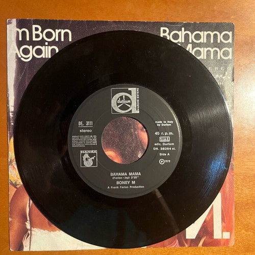Boney M. Bahama Mama 7" vinyl single near mint pop