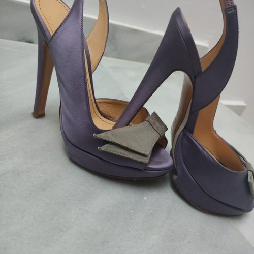 Pollini mule σατέν μωβ πέδιλα νούμερο 36,5