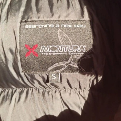 Montura men's down jacket small used
