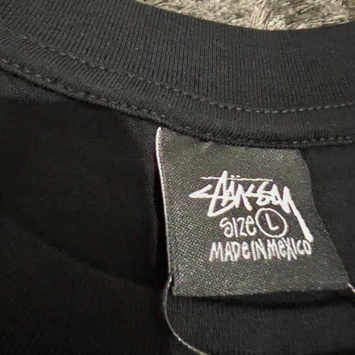 Stussy t shirt new, size large, black