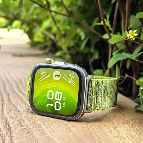 Textile Strap with Velcro for Huawei Watch Fit 3, Fit 4, Fit 4 Pro