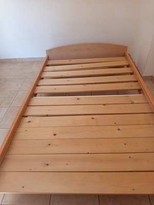 Neoset semi-double bed frame without mattress