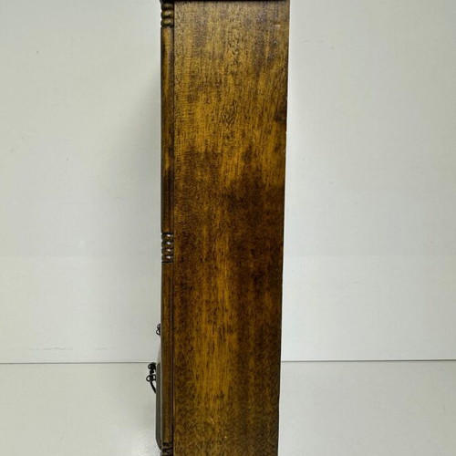 Wooden miniature wardrobe for dollhouse or decoration
