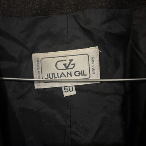 Women's jacket used, black and grey, with skirt
