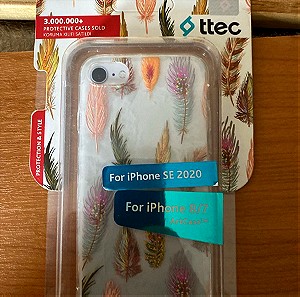 Θήκη TTEC ARTCASE iPhone 7-8-se2020 FEATHER