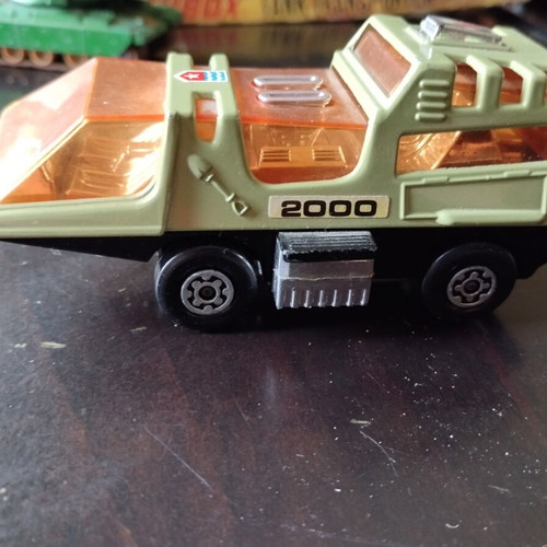 Vintage toy collection used, including Matchbox, Norev, Pilen, and remote controls