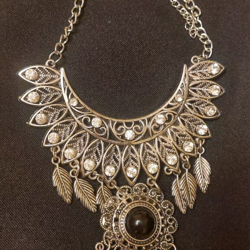 Boho Afghan necklace new