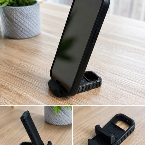 3D Printed Mini Phone Stand Keychain new