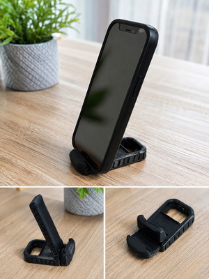 3D Printed Mini Phone Stand Keychain new