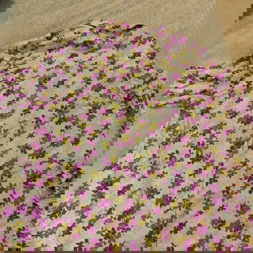 floral πουκάμισο XL