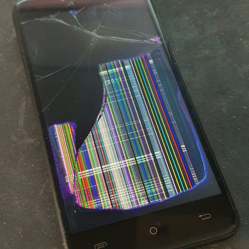 Cubot Note Plus used phone parts with broken screen