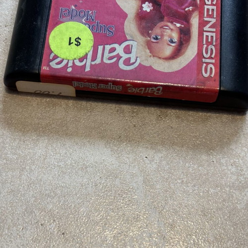 Barbie Super Model Sega Genesis game
