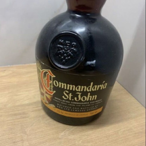 Commandaria St. John New sweet dessert wine from Cyprus 750ml