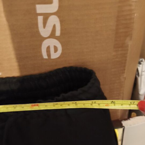 LCW men's black pants with elastic like new, size L