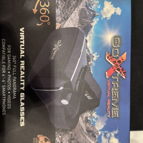 GoXtreme Full Dome 360° Action Camera with VR glasses