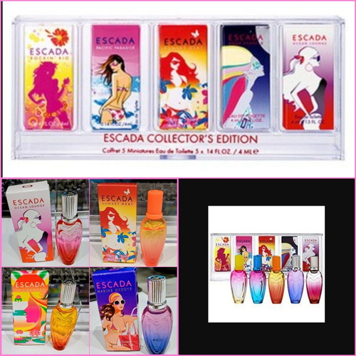 Escada Collector's Edition mini perfume set 5x4ml Eau de Toilette