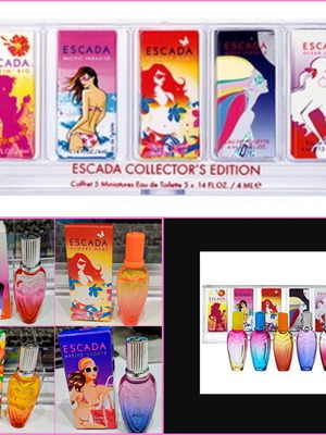 Escada Collector's Edition mini perfume set 5x4ml Eau de Toilette