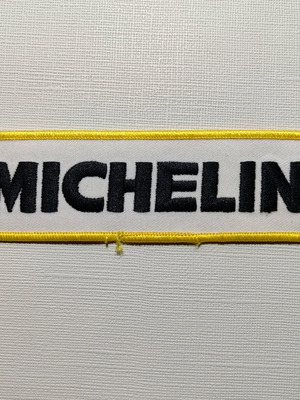 Michelin vintage 80s racing patch used