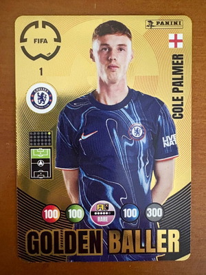 PANINI FIFA Club World Cup 2025 Adrenalyn XL Golden Baller cards in excellent condition