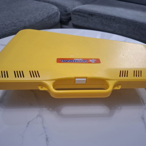 Angel 25-Key Glockenspiel in Yellow Carry Case