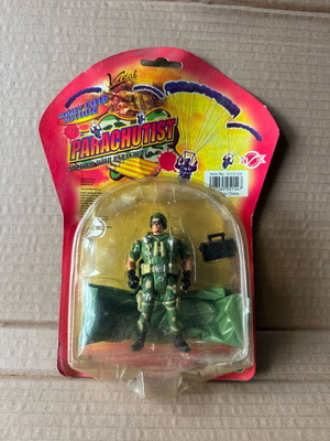 Parachutist figure like new, old, in original box