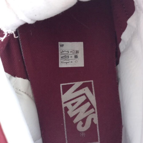 Vans Sk8-Mid Reissue sneakers like new, burgundy unisex