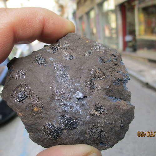 Chalcanthite and Hematite Mineral new, size 6 centimeters