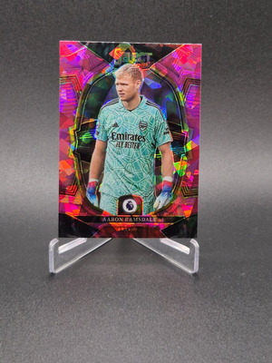2022 Panini Select Premier League Terrace Pink Ice Prizm Aaron Ramsdale #7 Bournemouth Arsenal card