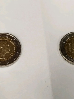 Ελληνικά διεύρα σπάνια, σαν καινούργια, σετ 2 τεμαχίων