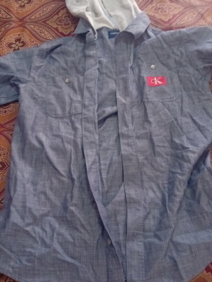 Modern CK Abrand Jeans shirt gray, like new, size L