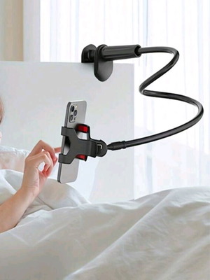 Shein phone holder like new, black for bed use