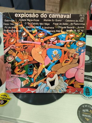 Explosao do carnaval vinyl record used