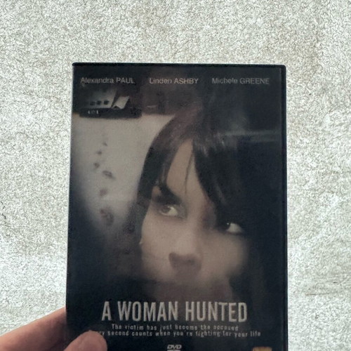 DVD A Woman Hunted used, mystery movie