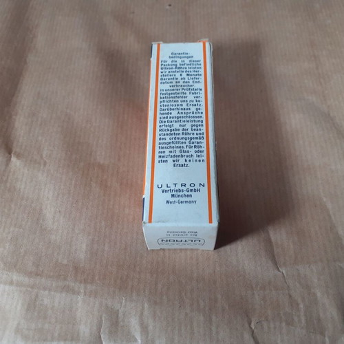 Ultron DY 86 1S2 Vacuum Tube new, original box