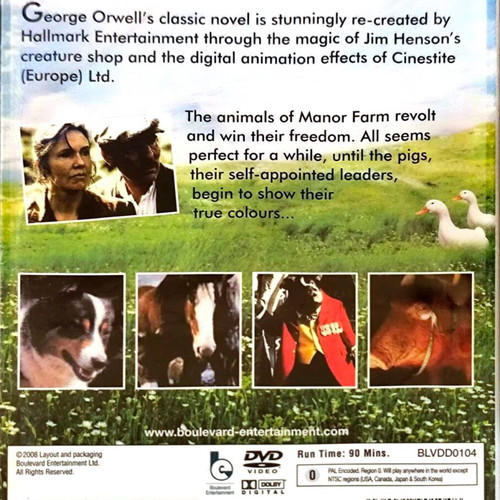 Animal Farm DVD new, comedy drama
