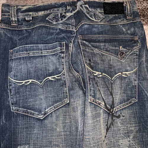 Y2k jean blue like new, size M 38 10