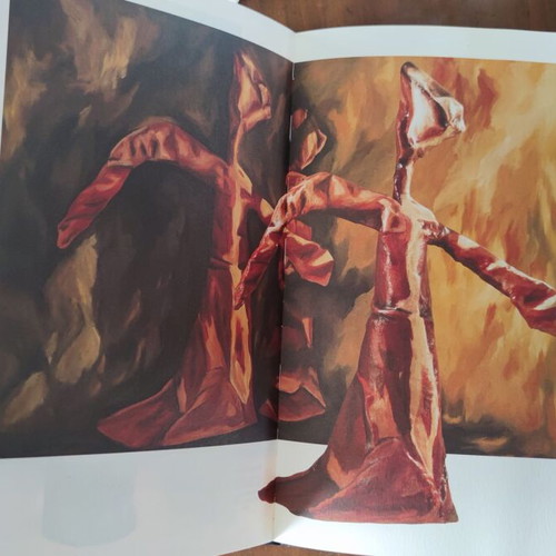 Anna Bobola exhibition catalog used 1992 Moscow, arts