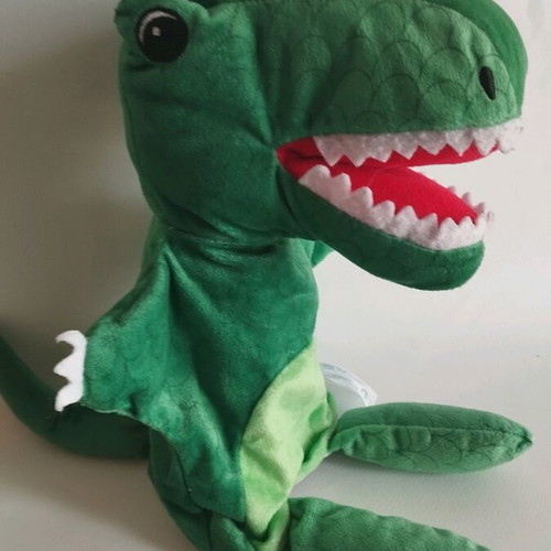 Dinosaur puppet used, 30cm