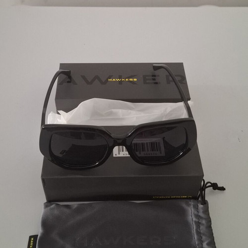 Hawkers Boujee Polarized Black Dark sunglasses new with box and case