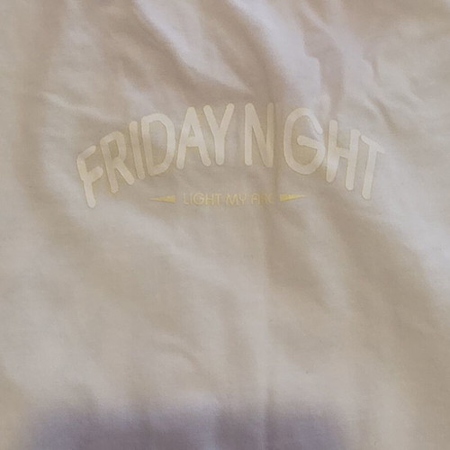 Unisex T shirt like new, size large, white