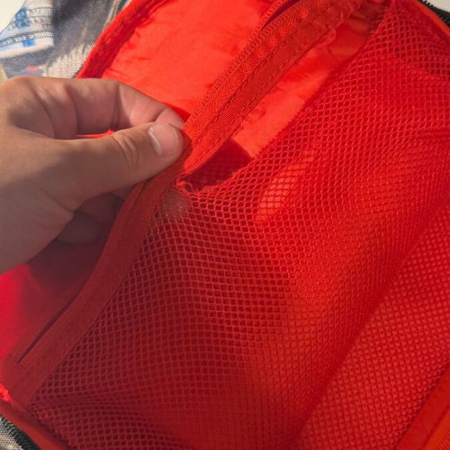 Sprayground x Nickelodeon backpack used, limited edition, red