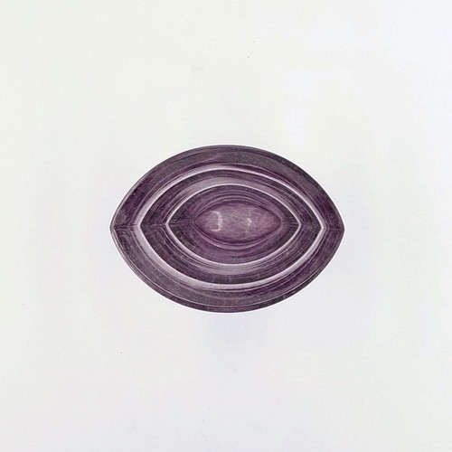 Kosta Boda purple vase used
