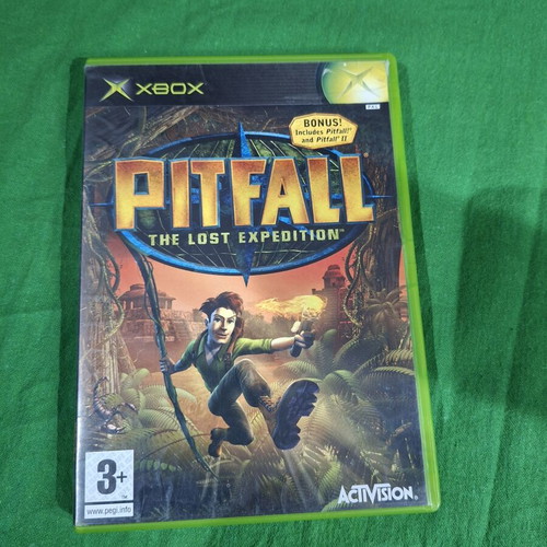 Pitfall Xbox Original like new with box and manual