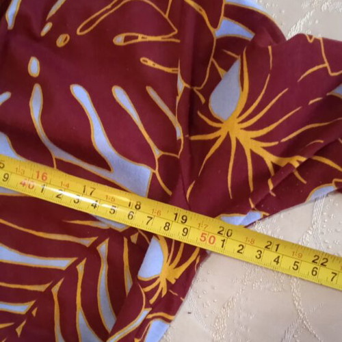 H&M shirt size S used, red and turquoise