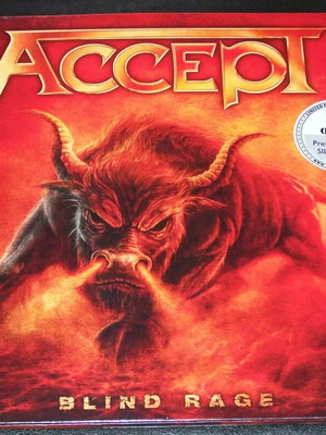 Accept Blind Rage 2LP Silver Vinyl Καινούργιο Limited 100
