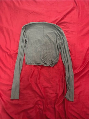 Zara long-sleeve top like new, size M, gray