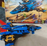 Lego Ninjago Jay Jet set like new with original figure, box and instructions